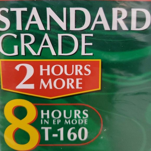 Maxell Standard Grade (8 Hours) Video Cassette T-160 Blank Tape NEW Lot of 5 - Picture 7 of 12